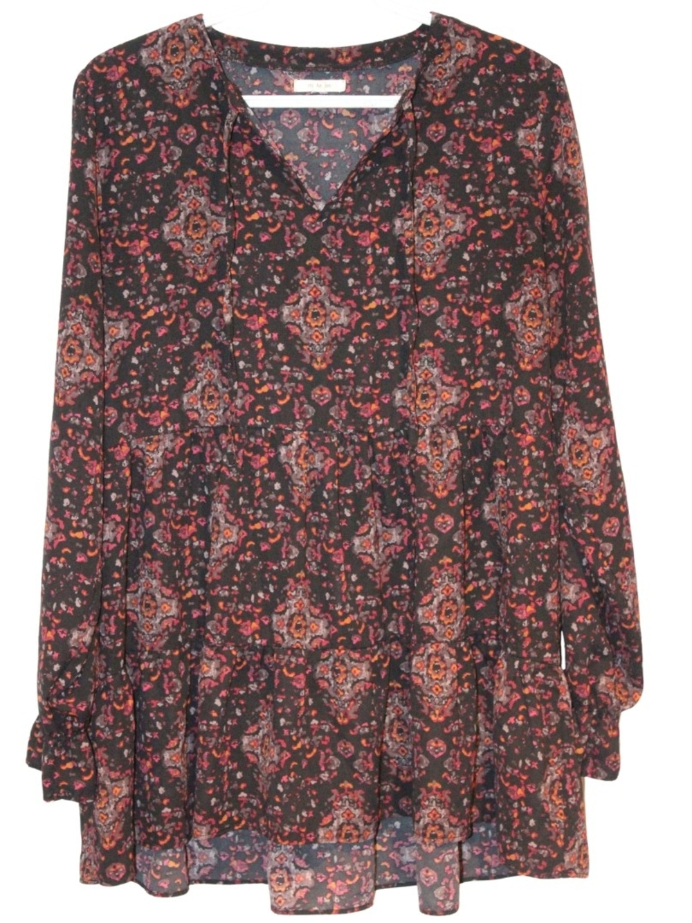 2/$25 🏷 Maurices Black and Red Dress Size M